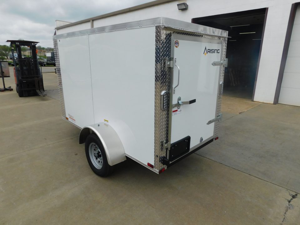 New 2025 Arising 4X8 Cargo / Enclosed Trailer
