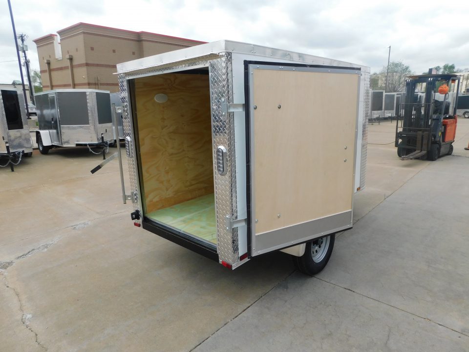 New 2025 Arising 4X8 Cargo / Enclosed Trailer
