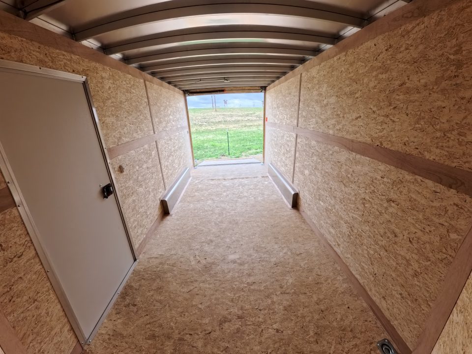 New 2026 Stealth Trailers 7.5' x 16' x 7' Cobra Enclosed Cargo, Rear Flare with Loading Lights - Rear Stabilizer Jacks