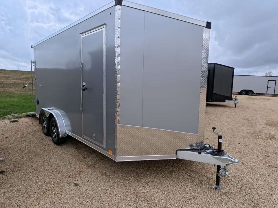 New 2026 Stealth Trailers 7.5' x 16' x 7' Cobra Enclosed Cargo, Rear Flare with Loading Lights - Rear Stabilizer Jacks