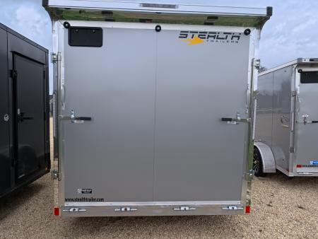 New 2026 Stealth Trailers 7.5' x 16' x 7' Cobra Enclosed Cargo, Rear Flare with Loading Lights - Rear Stabilizer Jacks