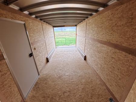 New 2026 Stealth Trailers 7.5' x 16' x 7' Cobra Enclosed Cargo, Rear Flare with Loading Lights - Rear Stabilizer Jacks