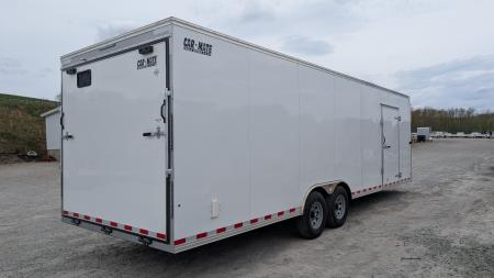 New 2026 Car Mate 8.5 x 28 HD Eagle Car Hauler w/ Ramp (12000# GVWR)