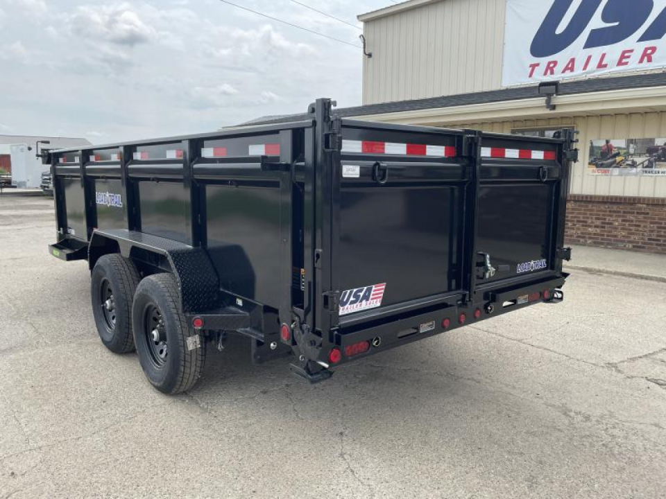 New 2026 Load Trail 83x16 Lo-Pro 14K w/3Ft sides Dump Trailer