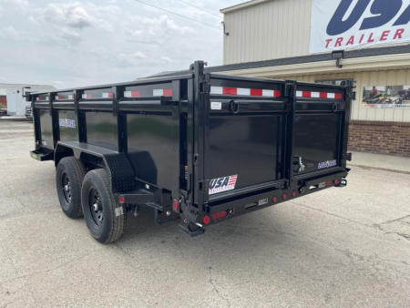 New 2026 Load Trail 83x16 Lo-Pro 14K w/3Ft sides Dump Trailer