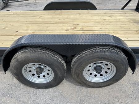 New 2026 Road Boss 83" x 16' Medium Duty Car Hauler w/ Stand Up Ramps Equipment Trailer