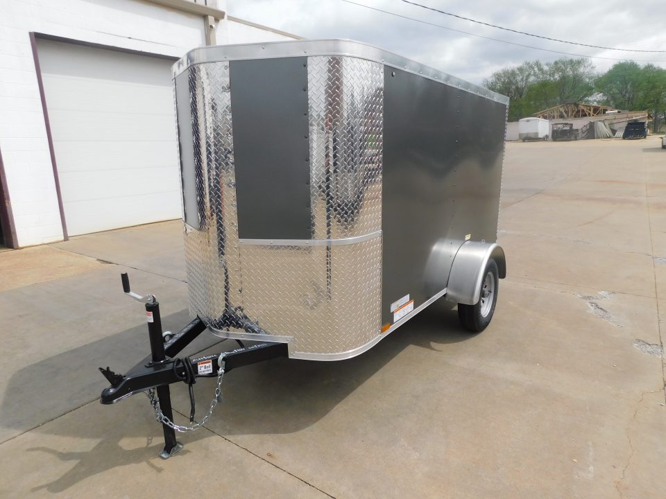 New 2026 Arising 4X8 2000 GVWR Ramp Door Cargo / Enclosed Trailer