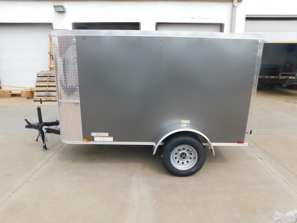 New 2026 Arising 4X8 2000 GVWR Ramp Door Cargo / Enclosed Trailer