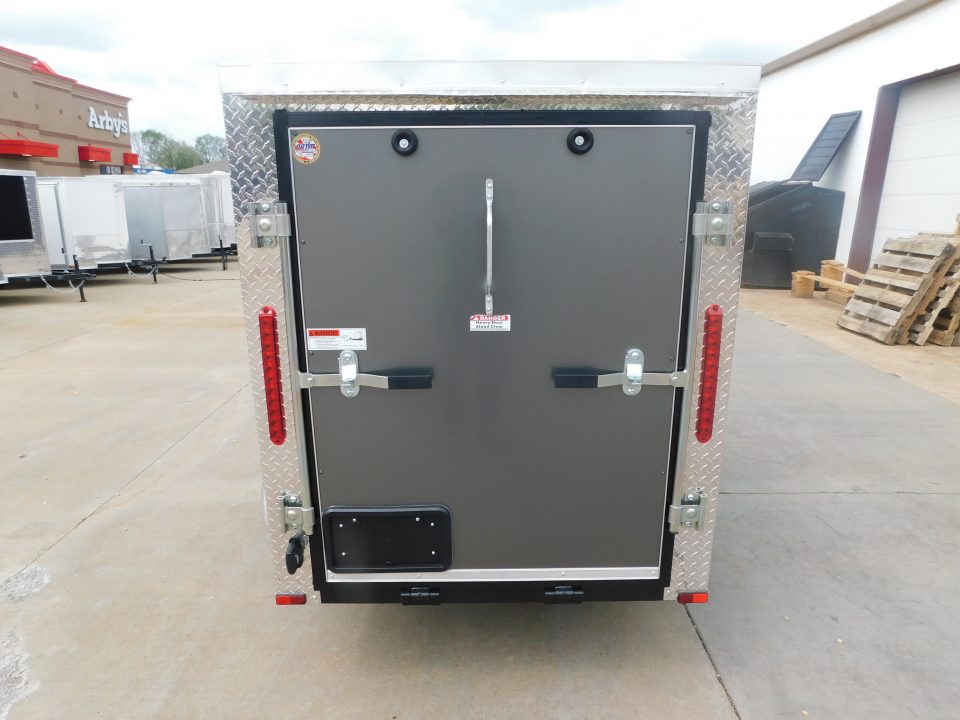 New 2026 Arising 4X8 2000 GVWR Ramp Door Cargo / Enclosed Trailer