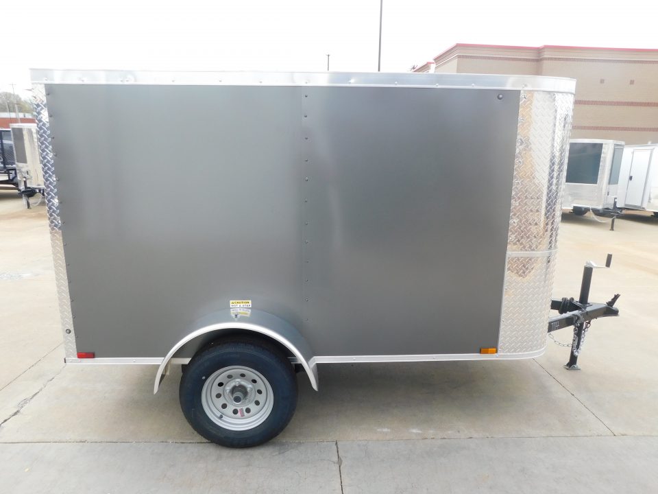 New 2026 Arising 4X8 2000 GVWR Ramp Door Cargo / Enclosed Trailer