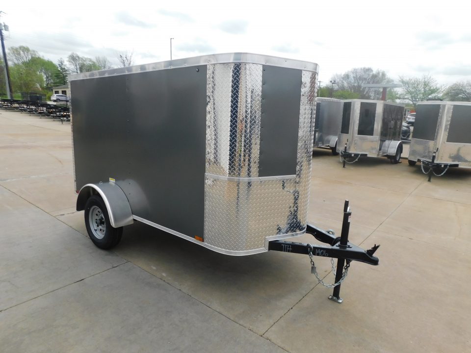 New 2026 Arising 4X8 2000 GVWR Ramp Door Cargo / Enclosed Trailer