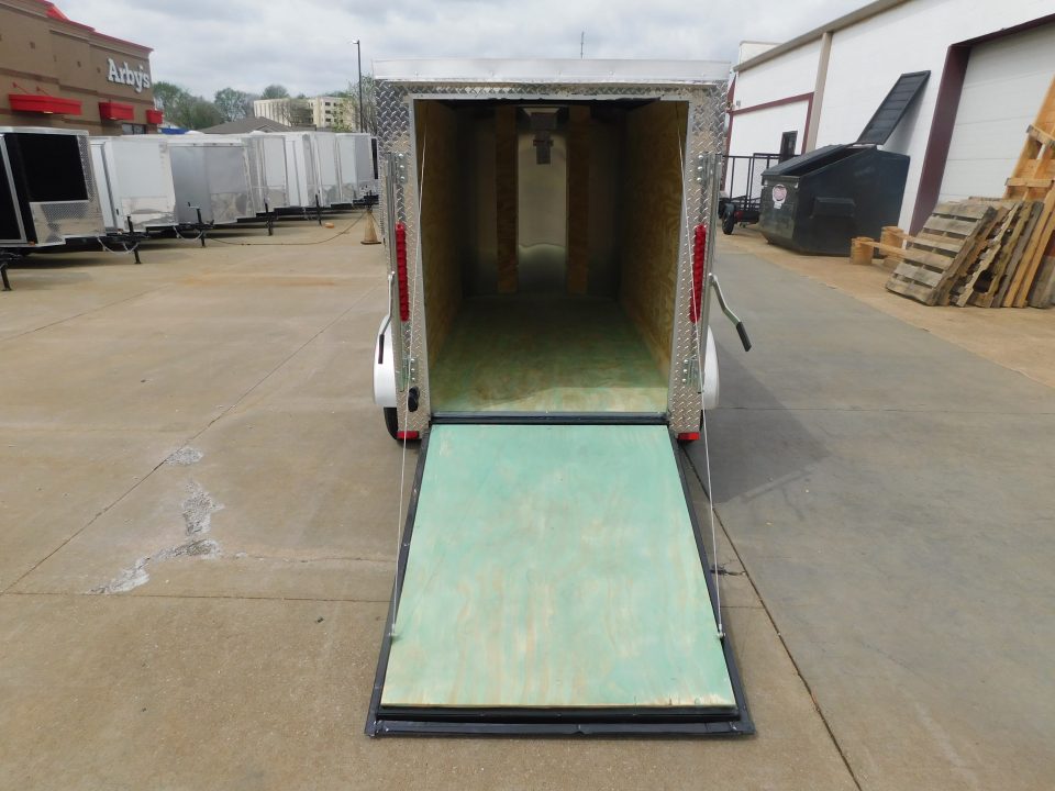 New 2026 Arising 4X8 2000 GVWR Ramp Door Cargo / Enclosed Trailer