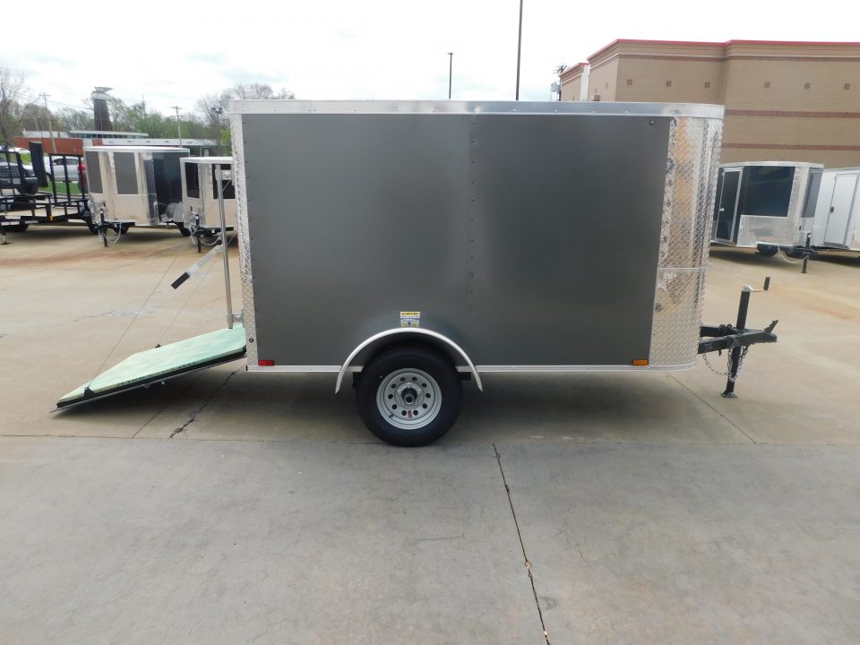 New 2026 Arising 4X8 2000 GVWR Ramp Door Cargo / Enclosed Trailer