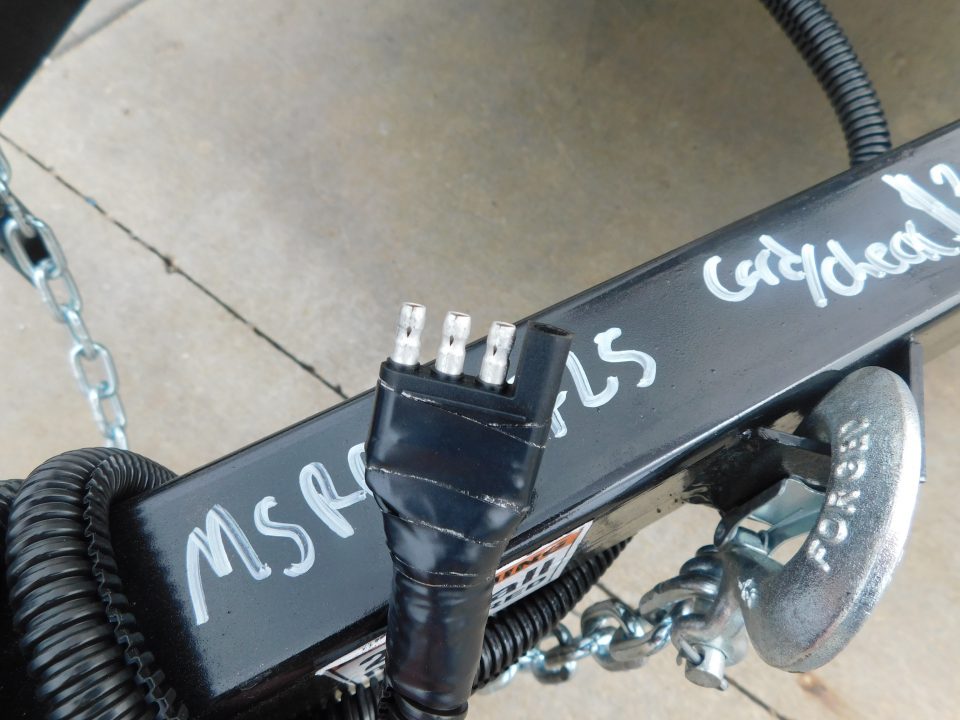 New 2026 Arising 4X8 2000 GVWR Ramp Door Cargo / Enclosed Trailer