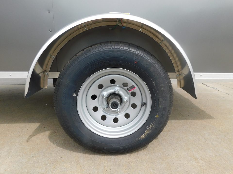 New 2026 Arising 4X8 2000 GVWR Ramp Door Cargo / Enclosed Trailer