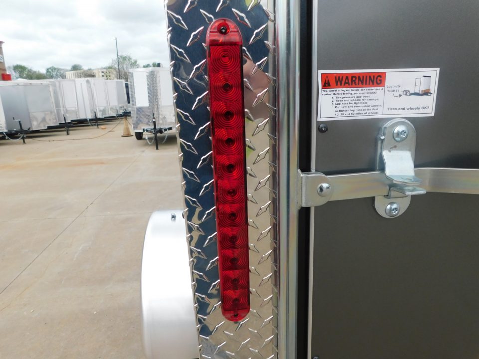 New 2026 Arising 4X8 2000 GVWR Ramp Door Cargo / Enclosed Trailer