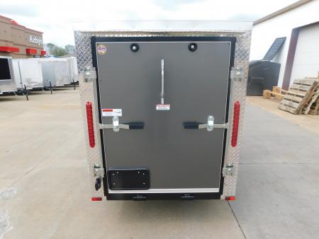 New 2026 Arising 4X8 2000 GVWR Ramp Door Cargo / Enclosed Trailer