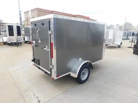 New 2026 Arising 4X8 2000 GVWR Ramp Door Cargo / Enclosed Trailer