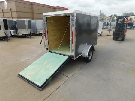 New 2026 Arising 4X8 2000 GVWR Ramp Door Cargo / Enclosed Trailer
