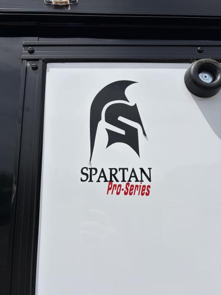New 2026 Spartan Cargo 8.5x16 Enclosed Trailer, Pro-Series, Preferred Package, 10K GVWR, Polycor, 7' Interior, Tube Cross Members