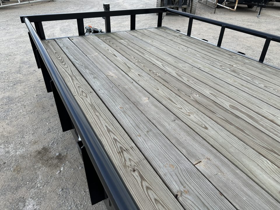 New 2026 Road Boss 83" x 20' Medium Duty, Pipe Top & Stand Up Ramp Equipment Trailer