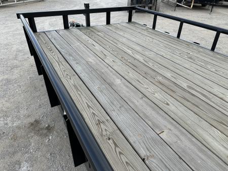 New 2026 Road Boss 83" x 20' Medium Duty, Pipe Top & Stand Up Ramp Equipment Trailer