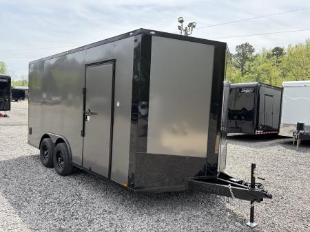 New 2026 Spartan Cargo 8.5x16 Enclosed Trailer, Pro-Series, Preferred Package, 10K GVWR, Polycor, 7' Interior, Tube Cross Members