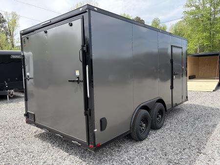 New 2026 Spartan Cargo 8.5x16 Enclosed Trailer, Pro-Series, Preferred Package, 10K GVWR, Polycor, 7' Interior, Tube Cross Members