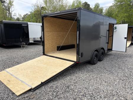 New 2026 Spartan Cargo 8.5x16 Enclosed Trailer, Pro-Series, Preferred Package, 10K GVWR, Polycor, 7' Interior, Tube Cross Members