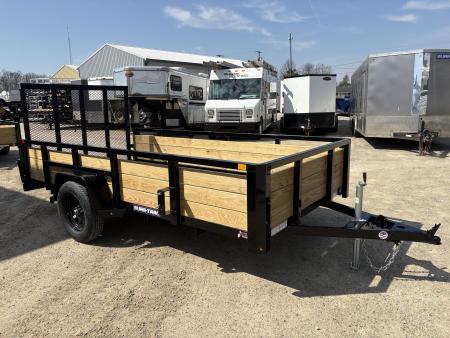 New 2026 Sure-Trac 6X12 TUBE TOP 3 BOARD 3K UTILITY Utility Trailer