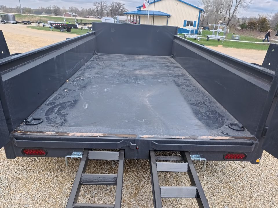 New 2026 Norstar 72 x 12 DCB Dump Trailer with 10K GVWR, Slide-In Ramps, 8 Ply Tires