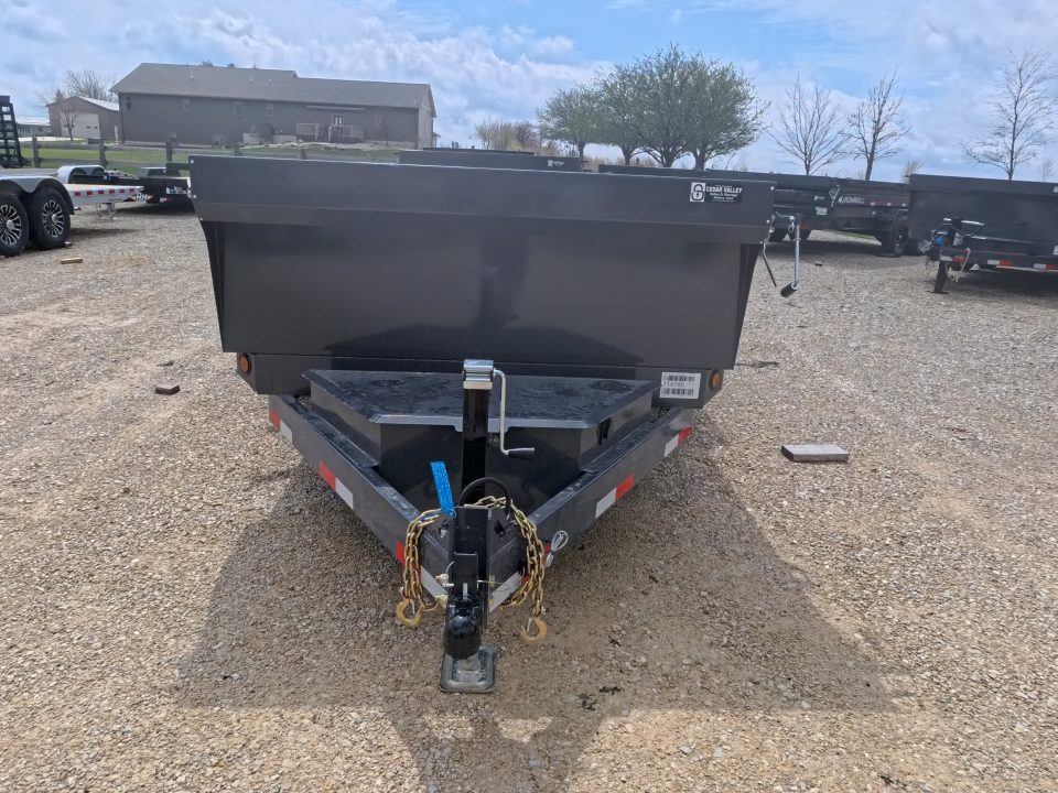 New 2026 Norstar 72 x 12 DCB Dump Trailer with 10K GVWR, Slide-In Ramps, 8 Ply Tires