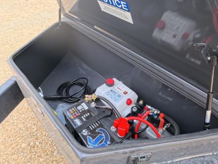 New 2026 Norstar 72 x 12 DCB Dump Trailer with 10K GVWR, Slide-In Ramps, 8 Ply Tires