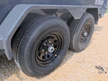 New 2026 Norstar 72 x 12 DCB Dump Trailer with 10K GVWR, Slide-In Ramps, 8 Ply Tires