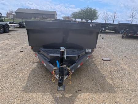 New 2026 Norstar 72 x 12 DCB Dump Trailer with 10K GVWR, Slide-In Ramps, 8 Ply Tires