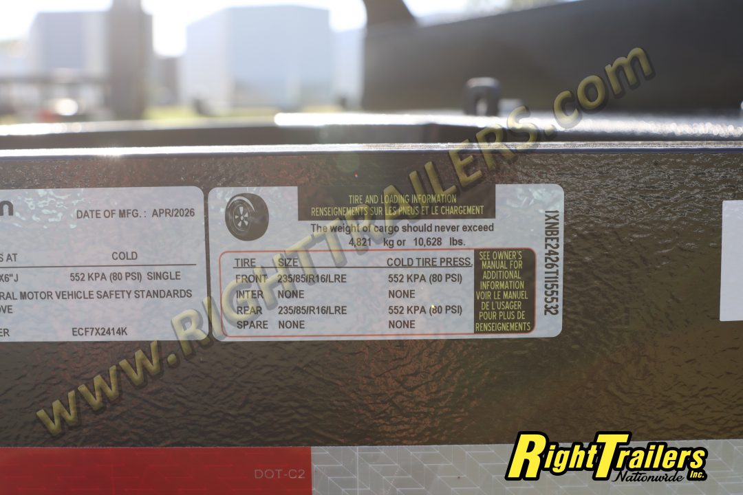 New 2026 7X24 Triple Crown Equipment Trailer