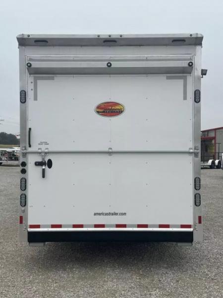 New 2026 Sundowner 3 Car Wedge Enclosed Gooseneck Car Hauler