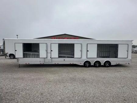 New 2026 Sundowner 3 Car Wedge Enclosed Gooseneck Car Hauler