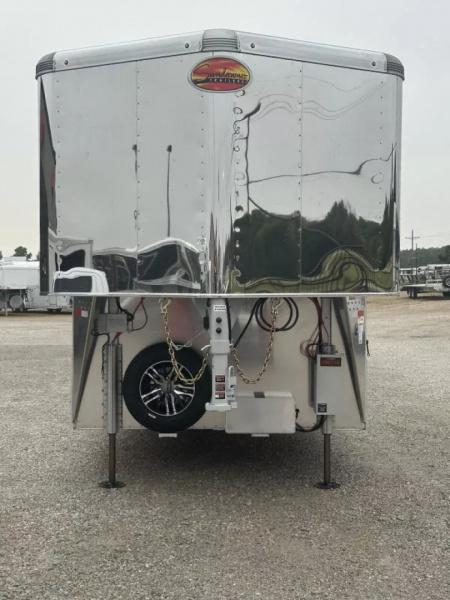New 2026 Sundowner 3 Car Wedge Enclosed Gooseneck Car Hauler