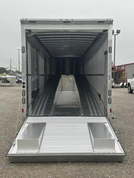 New 2026 Sundowner 3 Car Wedge Enclosed Gooseneck Car Hauler