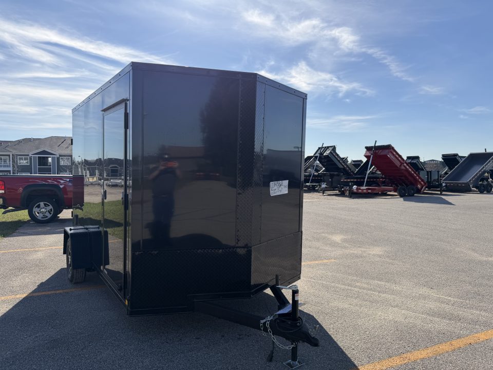 New 2026 Impact Trailers 7x12 Quake 3.5k Cargo / Enclosed Trailer