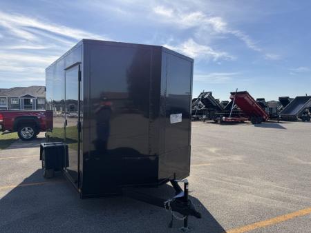 New 2026 Impact Trailers 7x12 Quake 3.5k Cargo / Enclosed Trailer