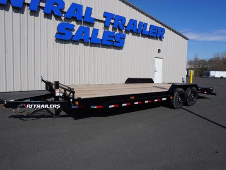 New 2026 PJ Trailers 24ft Equipment Trailer Equipment Trailer