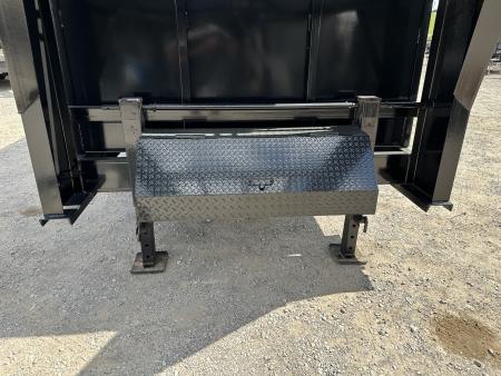 New 2025 Road Boss 83x16 Tandem Axle Gooseneck with 4' Sides Dump Trailer