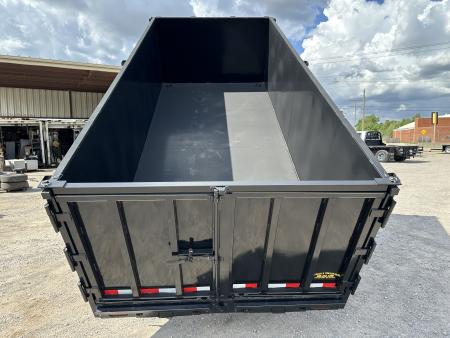 New 2025 Road Boss 83x16 Tandem Axle Gooseneck with 4' Sides Dump Trailer