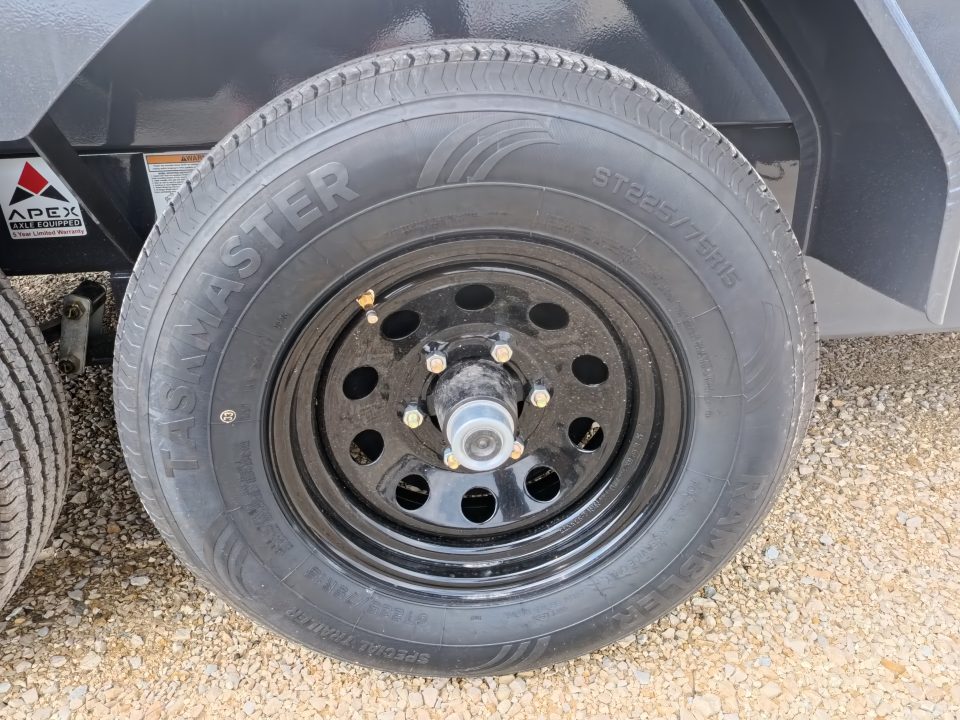 New 2026 Norstar 72 x 12 DCB Dump Trailer with 10K GVWR, Slide-In Ramps, 8 Ply Tires