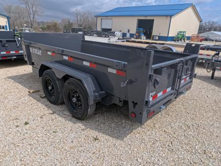 New 2026 Norstar 72 x 12 DCB Dump Trailer with 10K GVWR, Slide-In Ramps, 8 Ply Tires