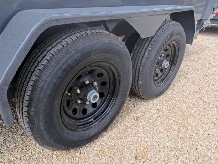 New 2026 Norstar 72 x 12 DCB Dump Trailer with 10K GVWR, Slide-In Ramps, 8 Ply Tires