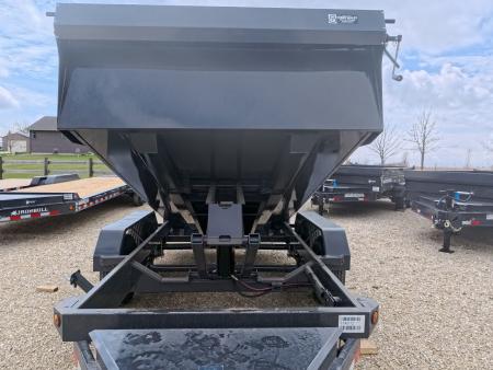 New 2026 Norstar 72 x 12 DCB Dump Trailer with 10K GVWR, Slide-In Ramps, 8 Ply Tires