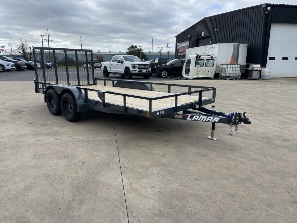 New Lamar 63"X16'UC 7K Utility Trailer
